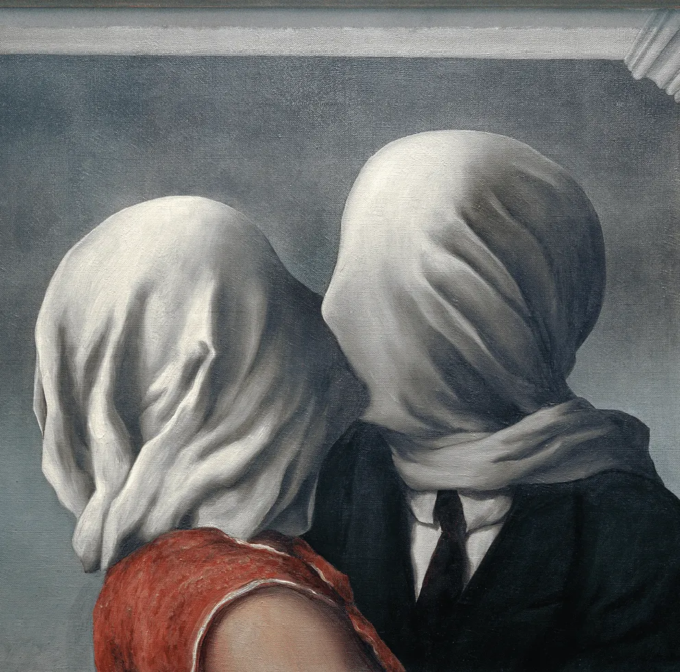 René Magritte, les Amants
