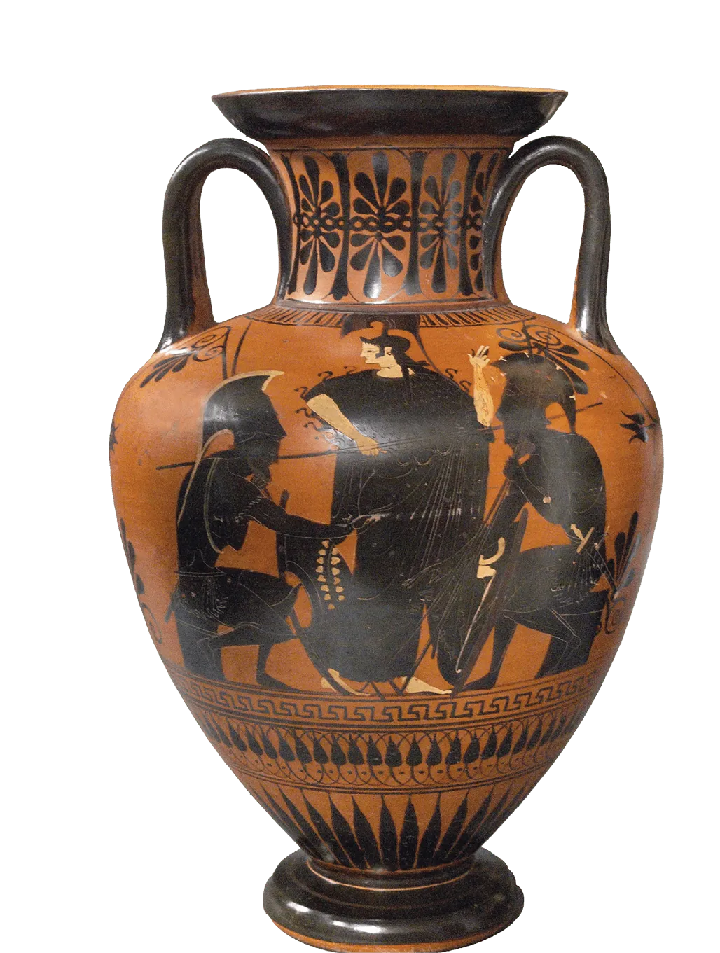 Guerriers grecs jouant
aux dés
