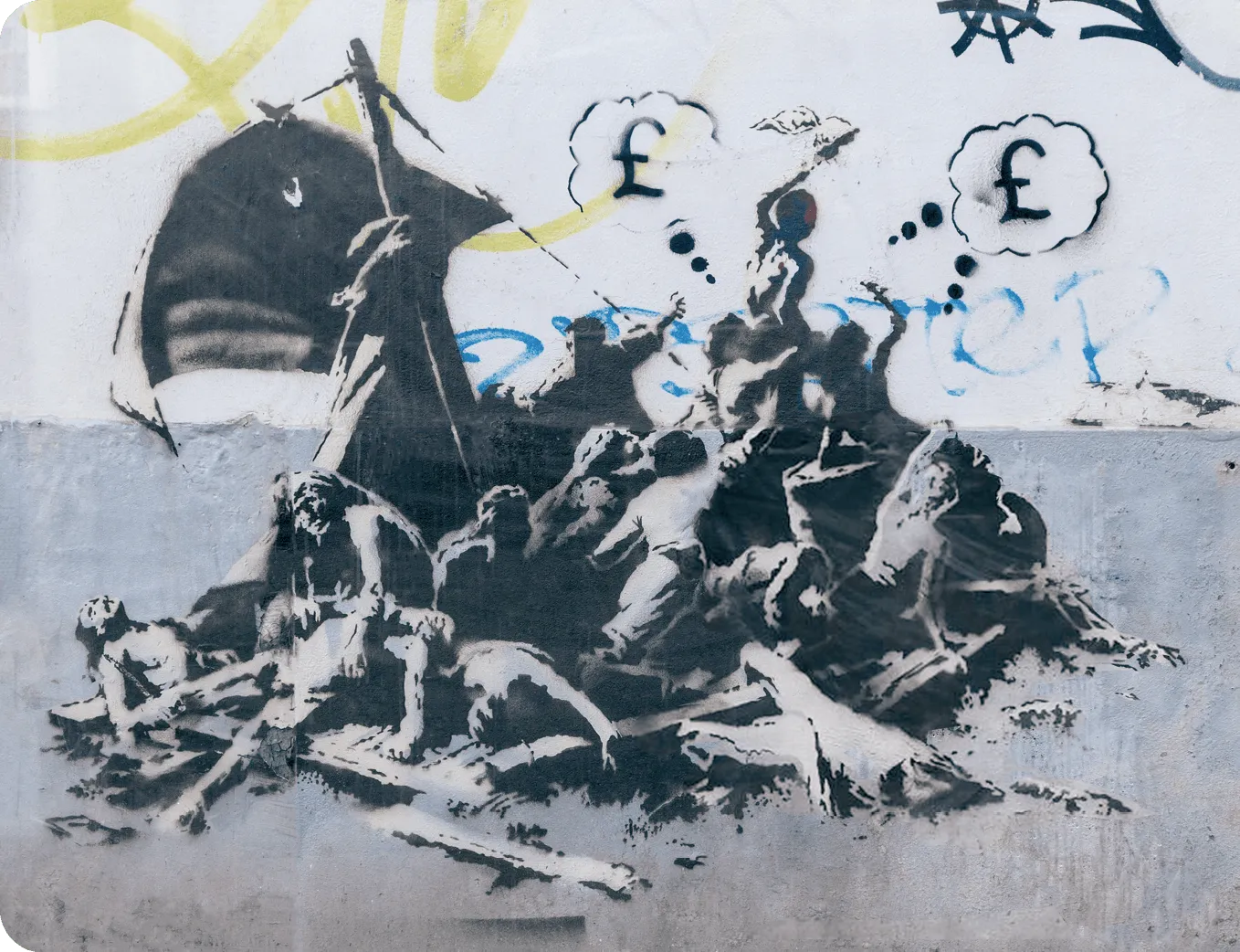 Banksy, Le Radeau de la Méduse