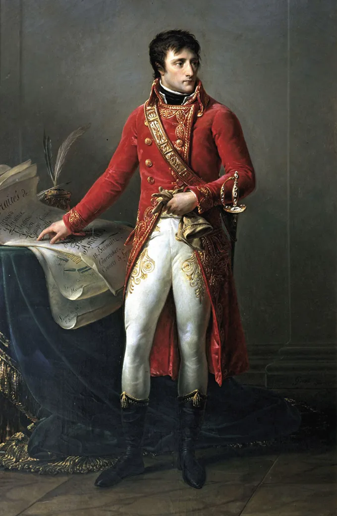 Antoine-Jean Gros, Bonaparte,
premier consul, 1802, huile sur
toile, 205 × 127 cm, musée de
la Légion d'honneur, Paris.