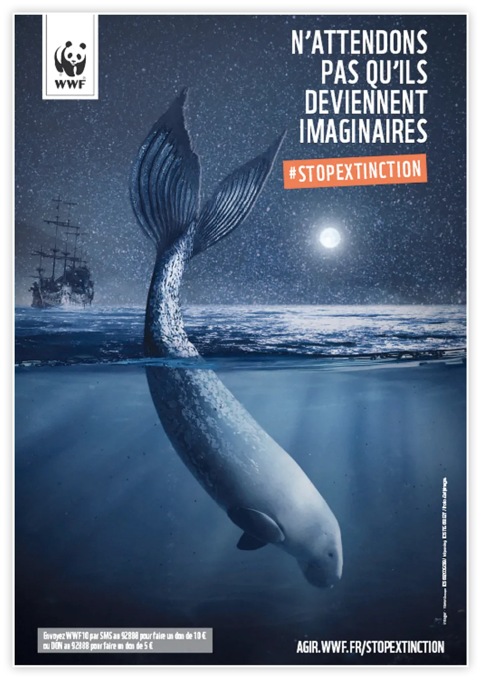 Campagne de WWF, 2019.