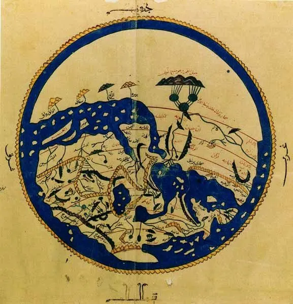 Carte du monde Al-Idrisi