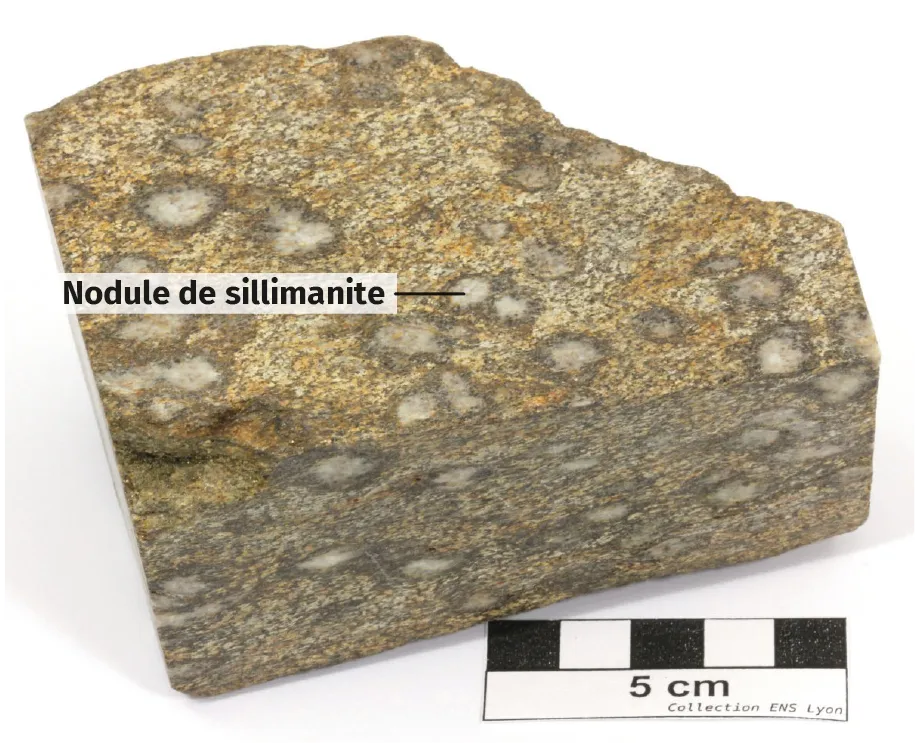 gneiss à sillimanite