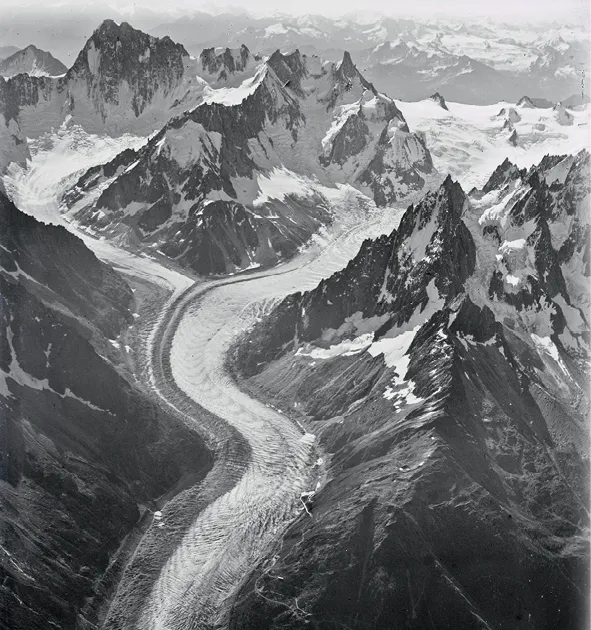 mer de glace été 1919