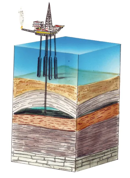 Les étapes de la formation du pétrole et du gaz