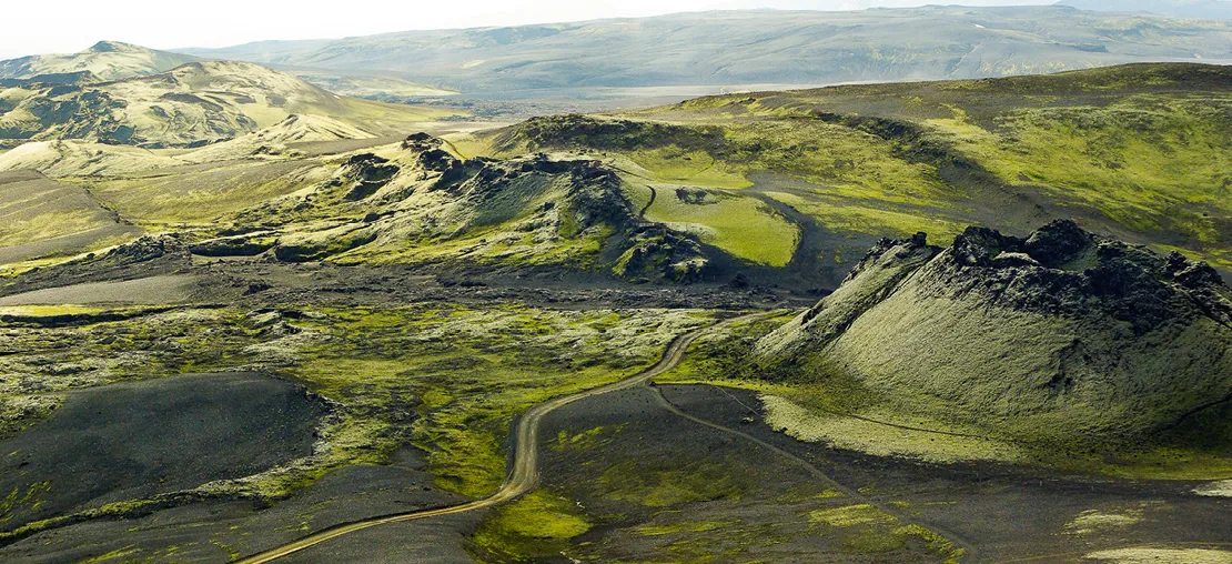 Le volcan Laki (Islande)