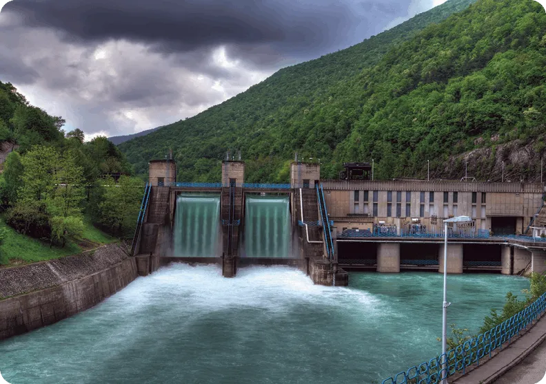 La centrale hydroélectrique