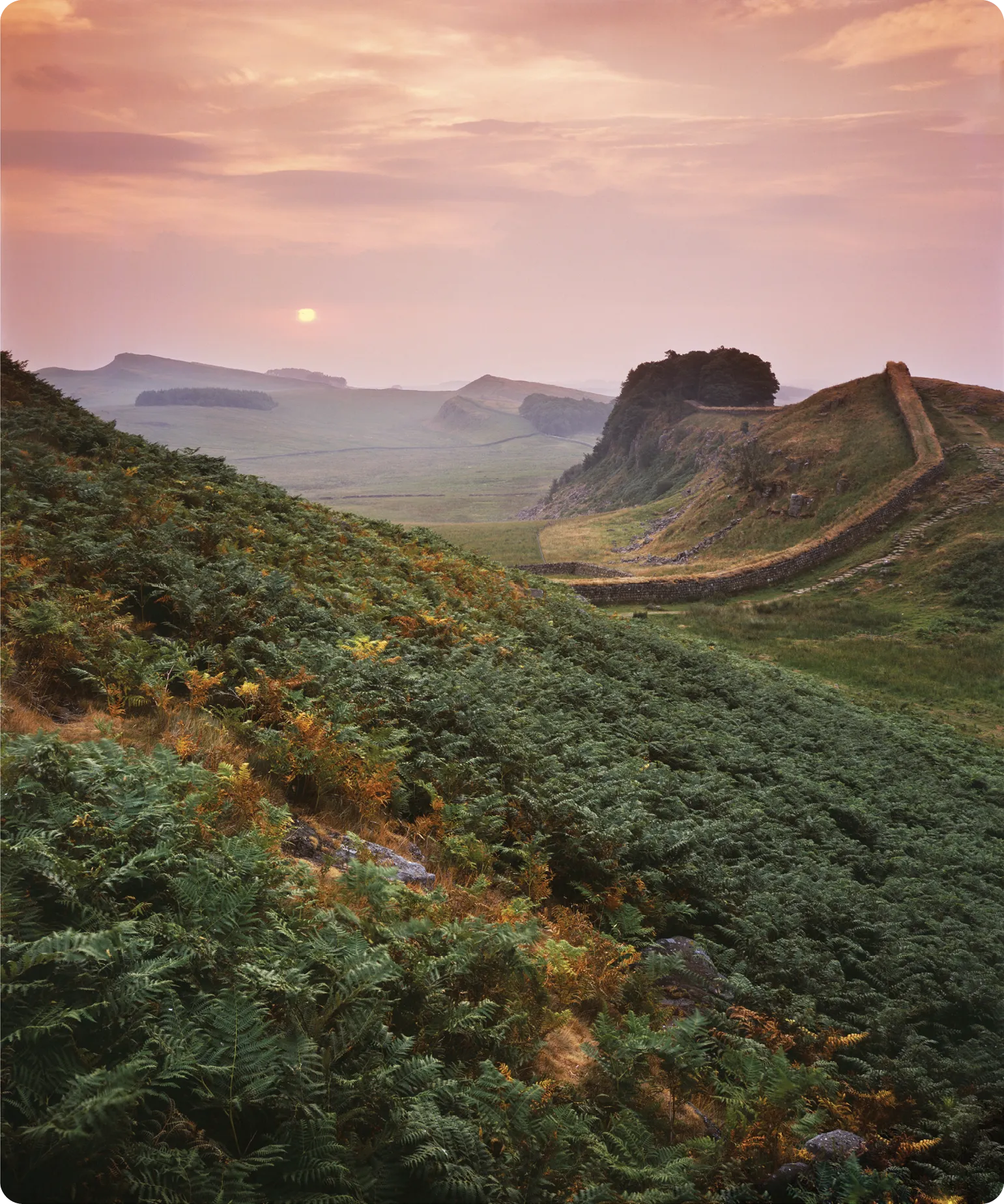 Hadrian's Wall, Northumberland.