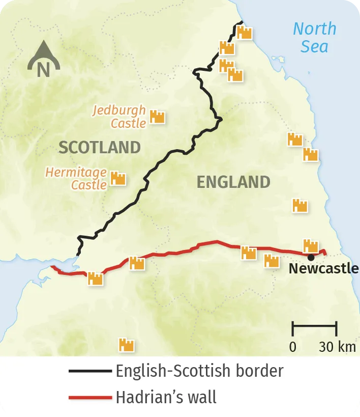 The Anglo-Scottish border
