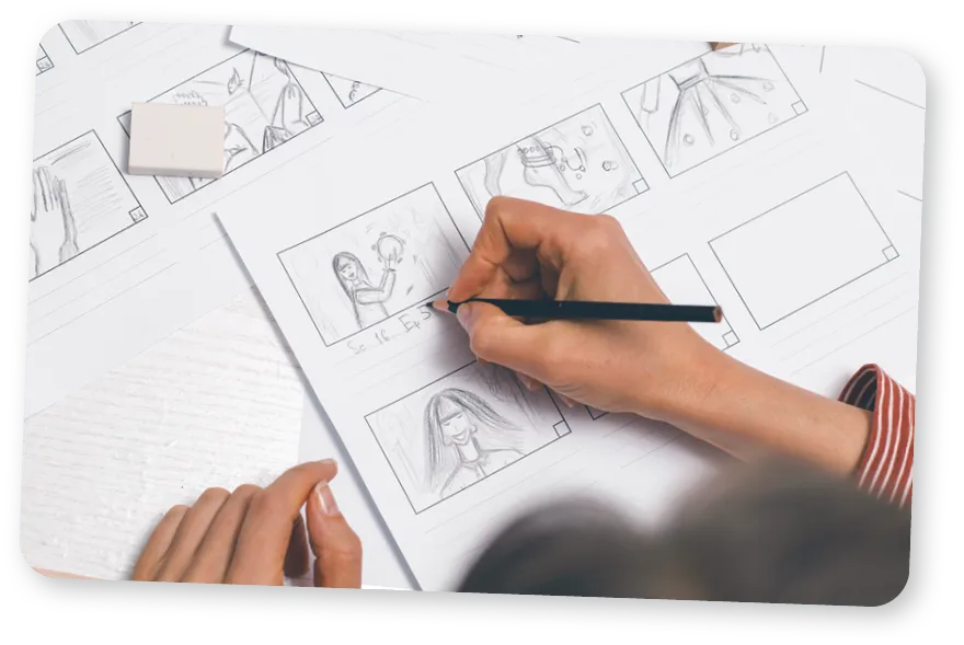 Comic book creation.