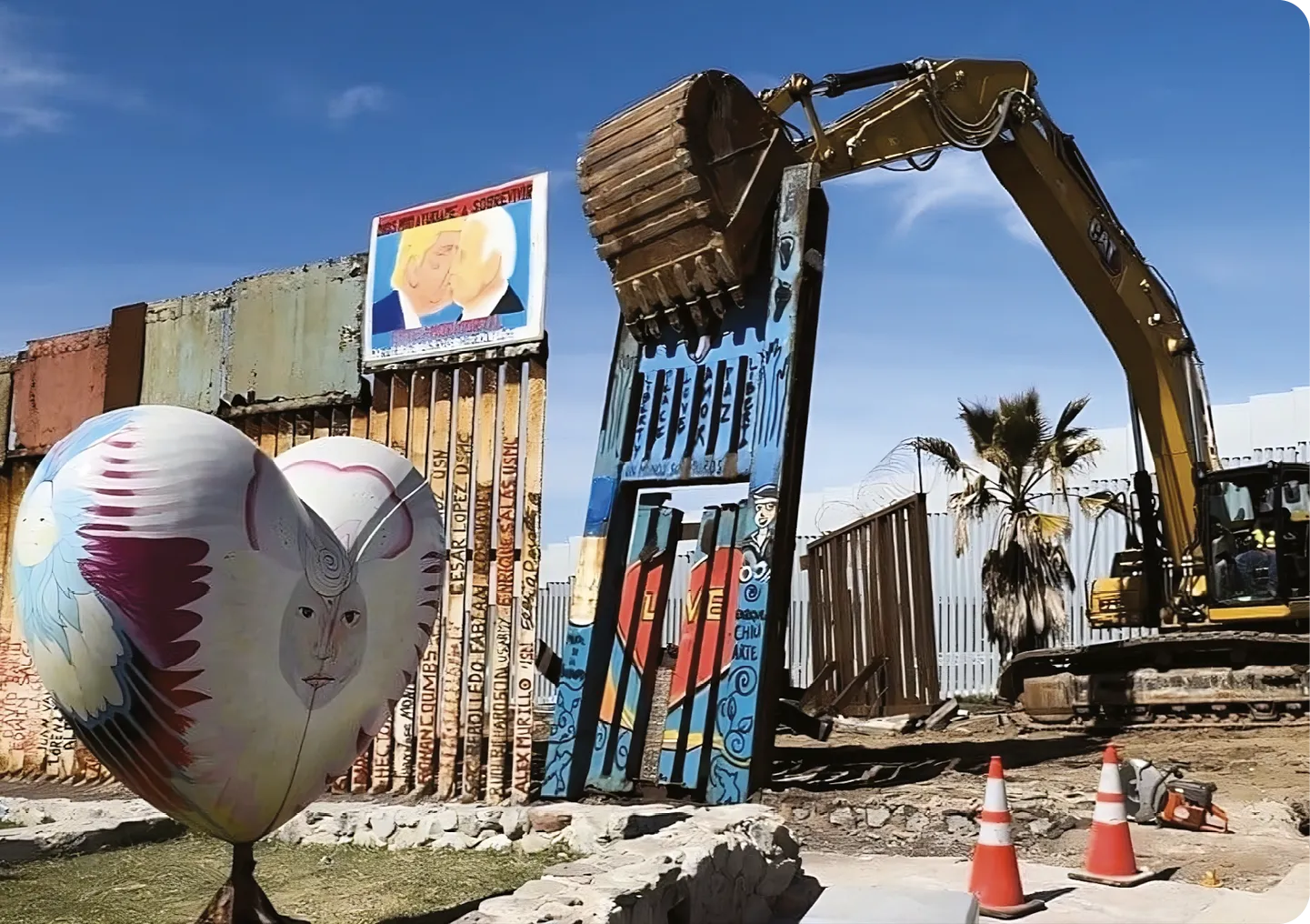 “Activists and museum of Us come together to save historic border wall murals”, KPBS Public Media, 2024.