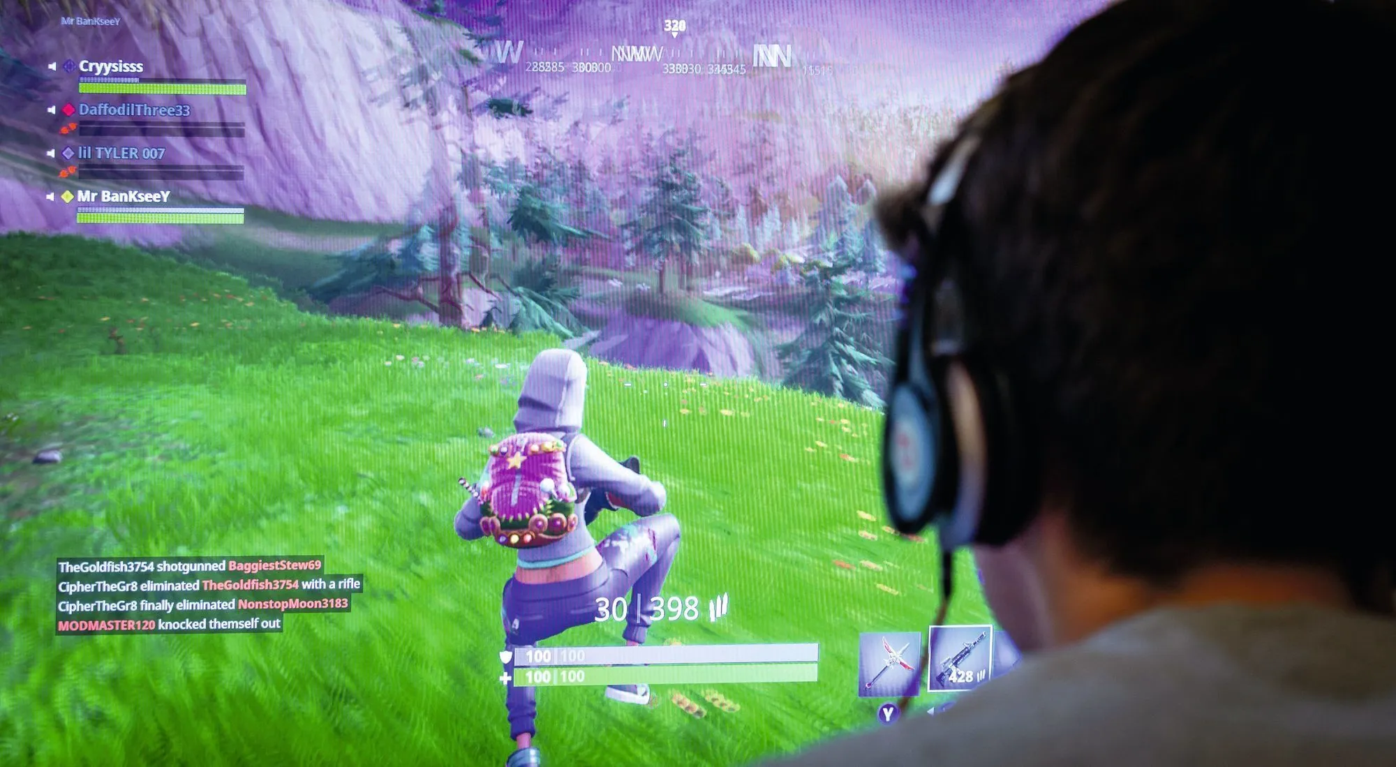 Le jeu vidéo « Fortnite », l'un des plus populaires en 2018, peut être obtenu sous forme dématérialisée.