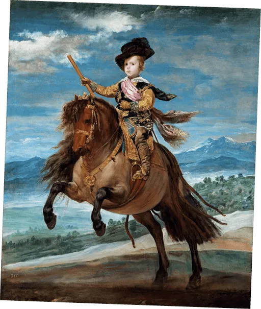 Cuadro Príncipe Baltasar Castro, Diego Velázquez