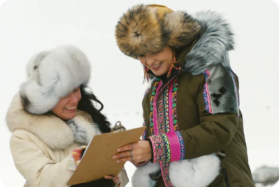 Still from North of North, 2025.