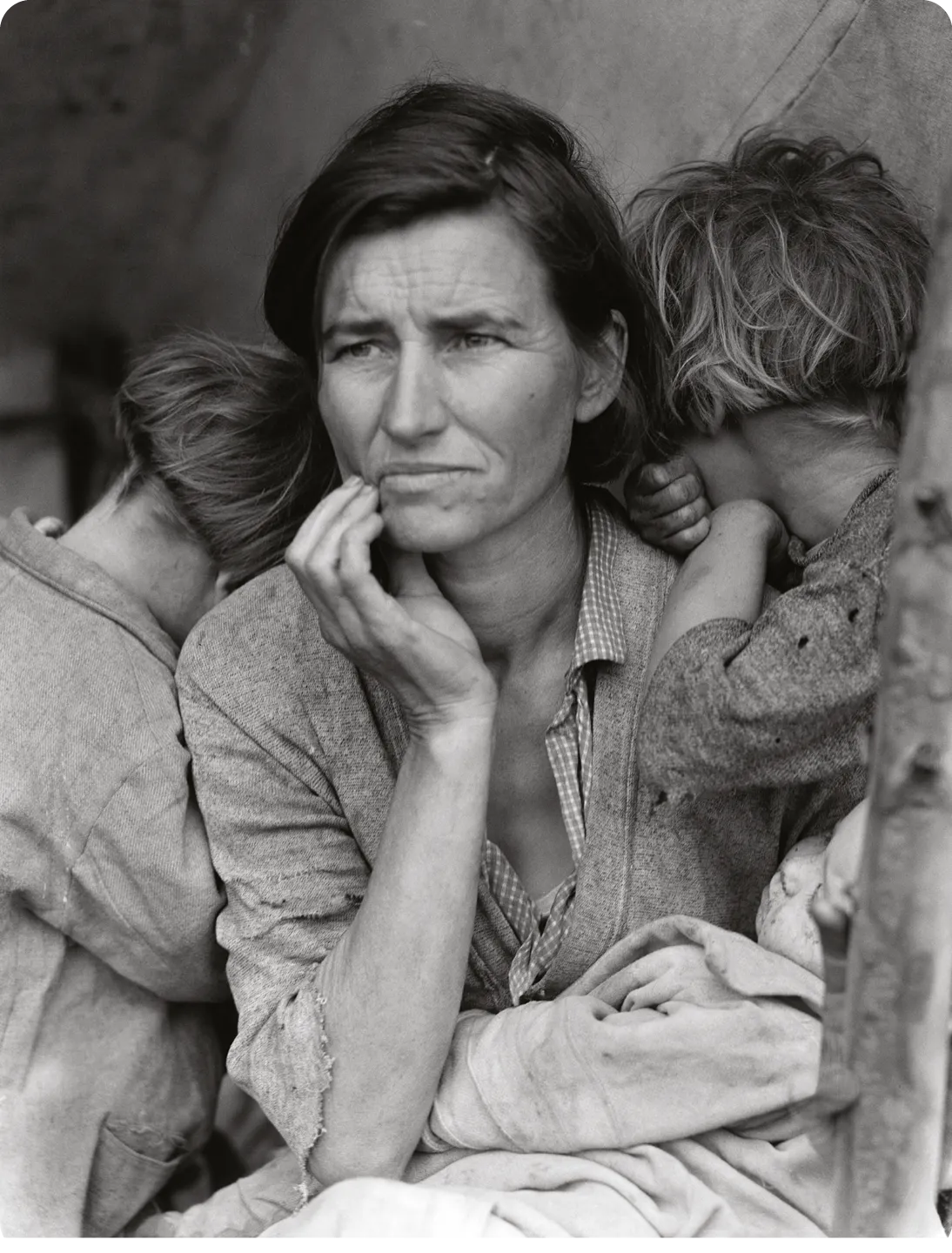 Dorothea Lange, Migrant Mother, 1936.