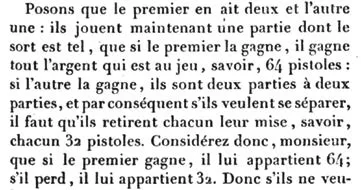 Extrait de « Œuvres » de Blaise Pascal.