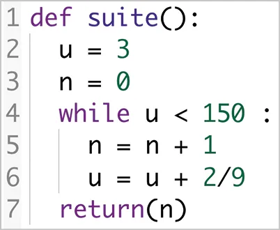 Programme python