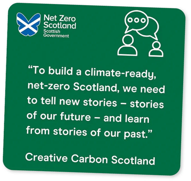 Net Zero Scotland's Linkedin post for Scotland's 2024 Climate Week.