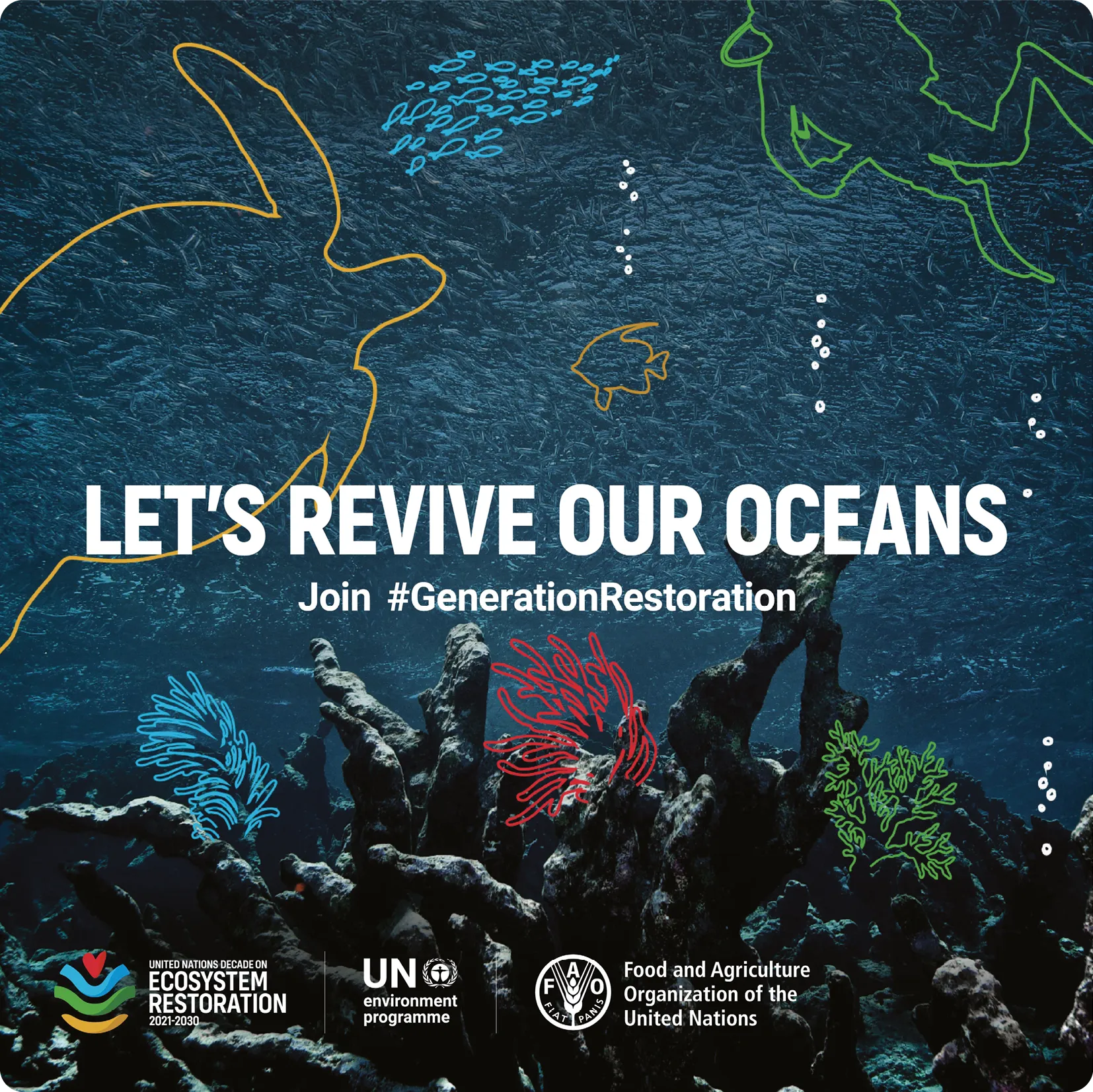 The United Nations Decade on Ecosystem Restoration 2021-2030 campaign.
