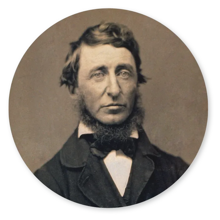 Portrait of Henry David Thoreau