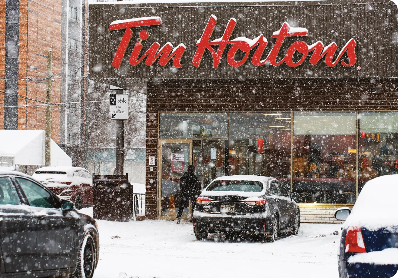 Tim Hortons advertising campaign, 2025.