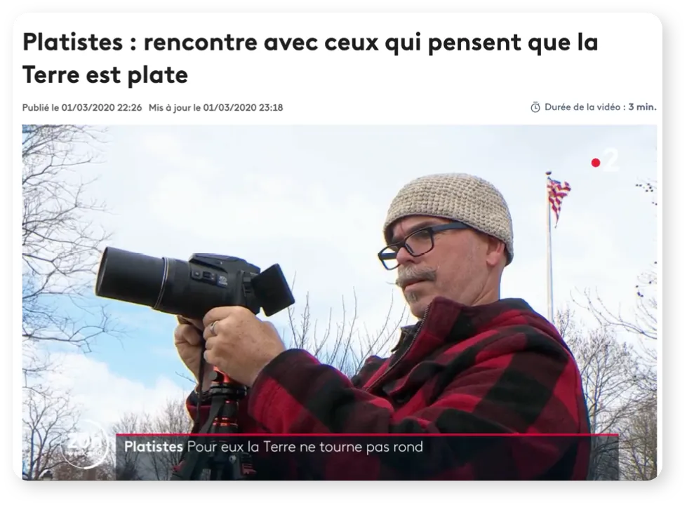 Reportage sur les Platistes