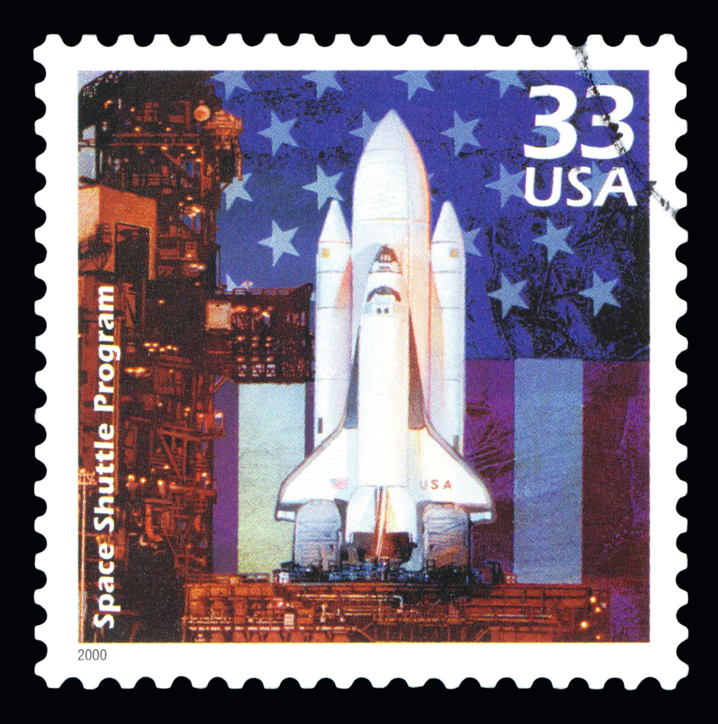 Postage stamp, around 2000.