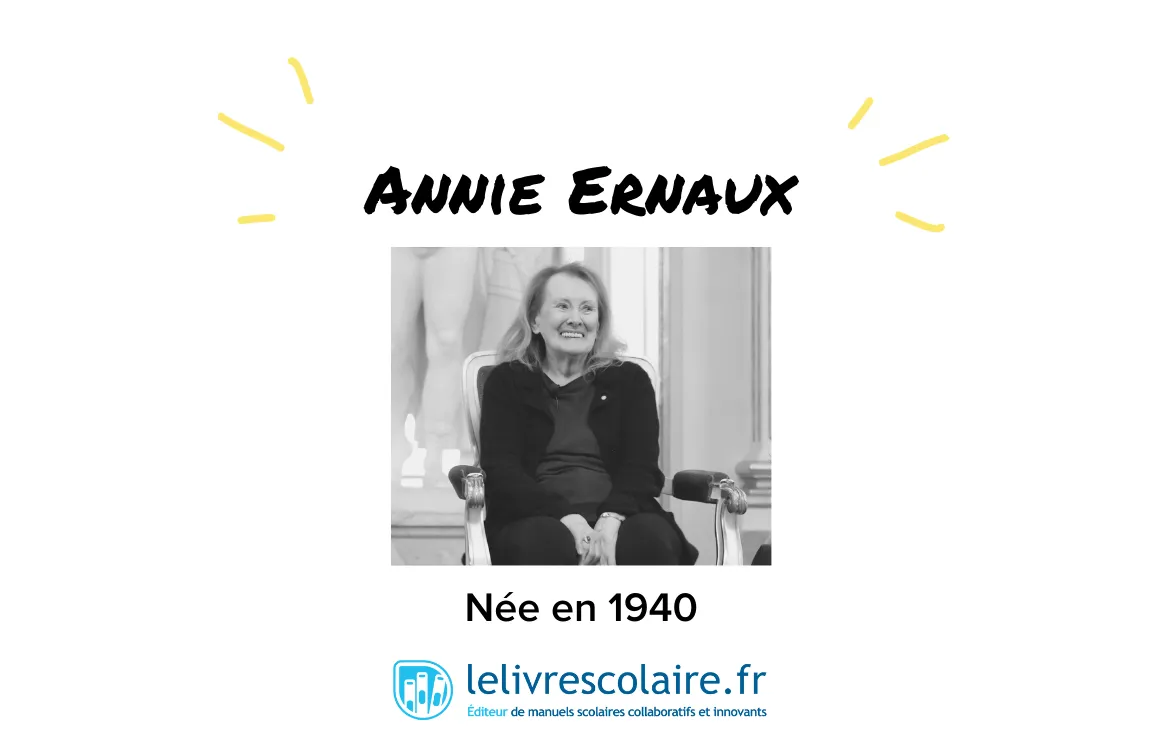 Qui est-elle : Annie Ernaux - verso