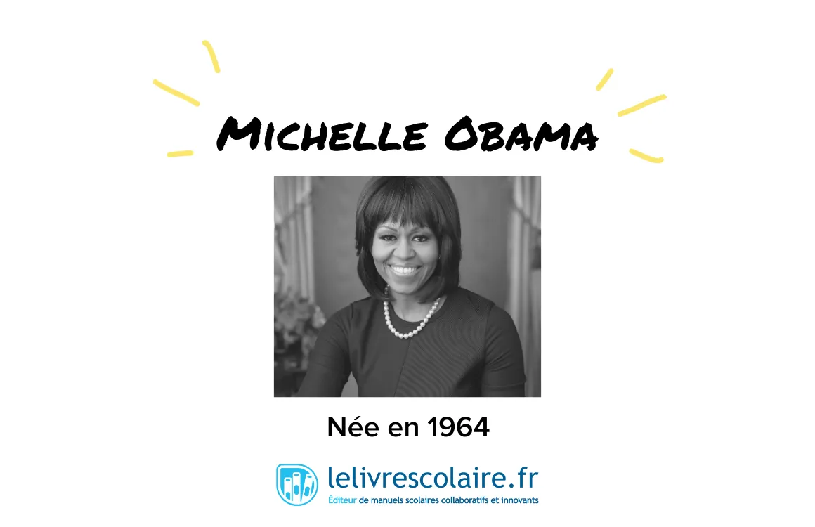Qui est-elle : Michelle Obama - verso