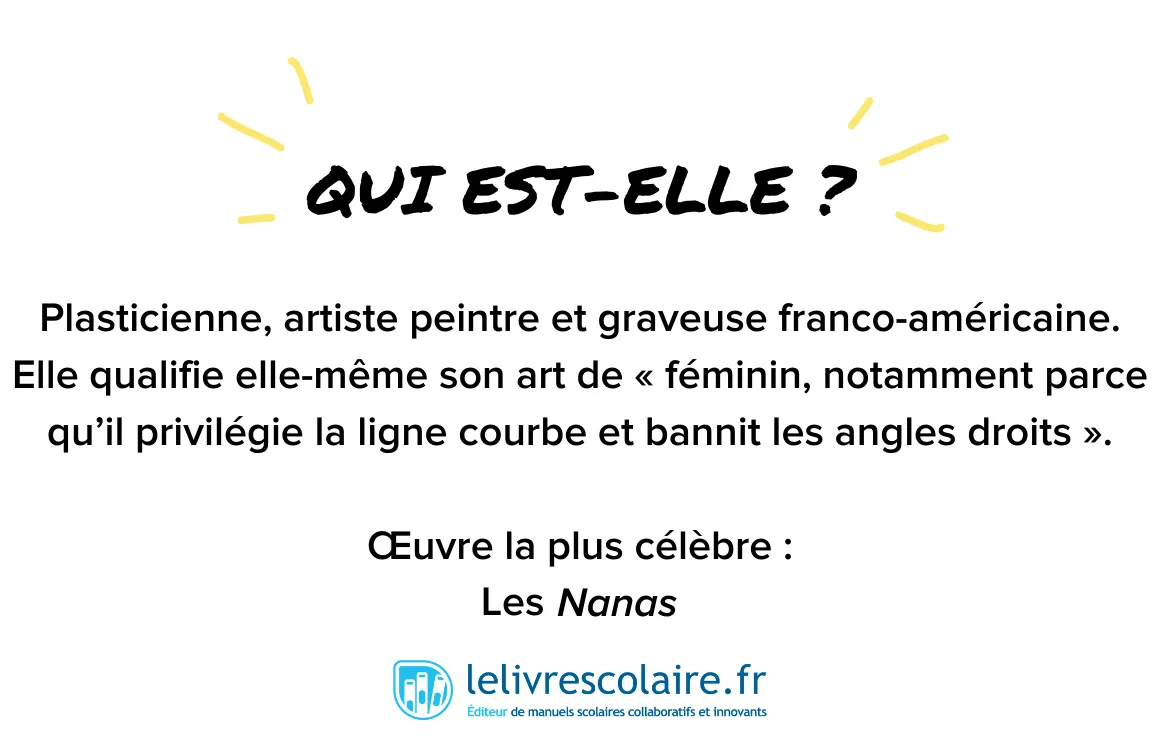 Qui est-elle : Nikki de St Phalle - recto