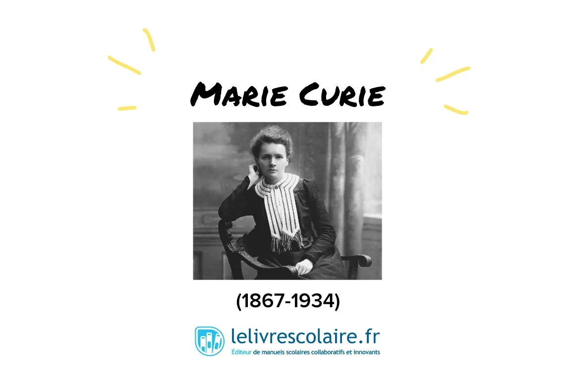 Qui est-elle : Marie Curie - verso