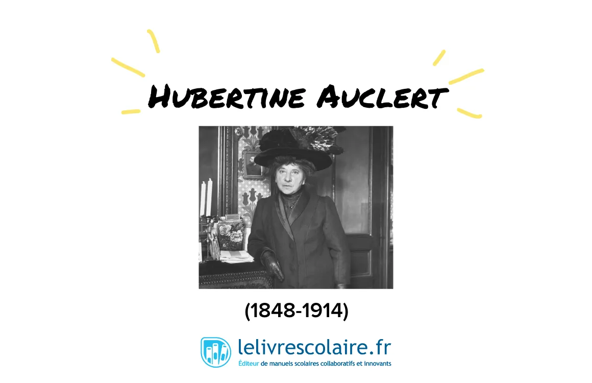 Qui est-elle : Hubertine Auclert - verso