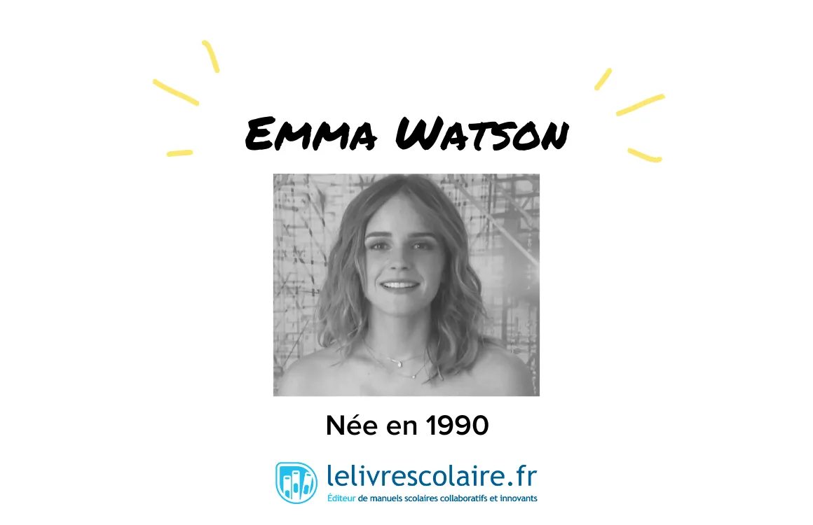 Qui est-elle : Emma Watson - verso