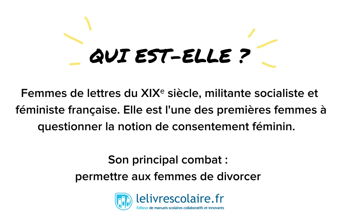 Qui est-elle : Flora Tristan - recto