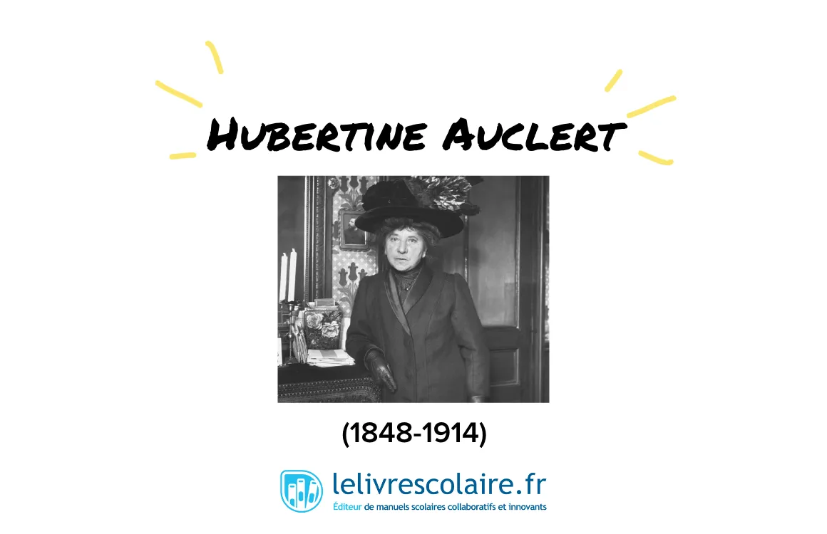 Qui est-elle : Hubertine Auclert - verso