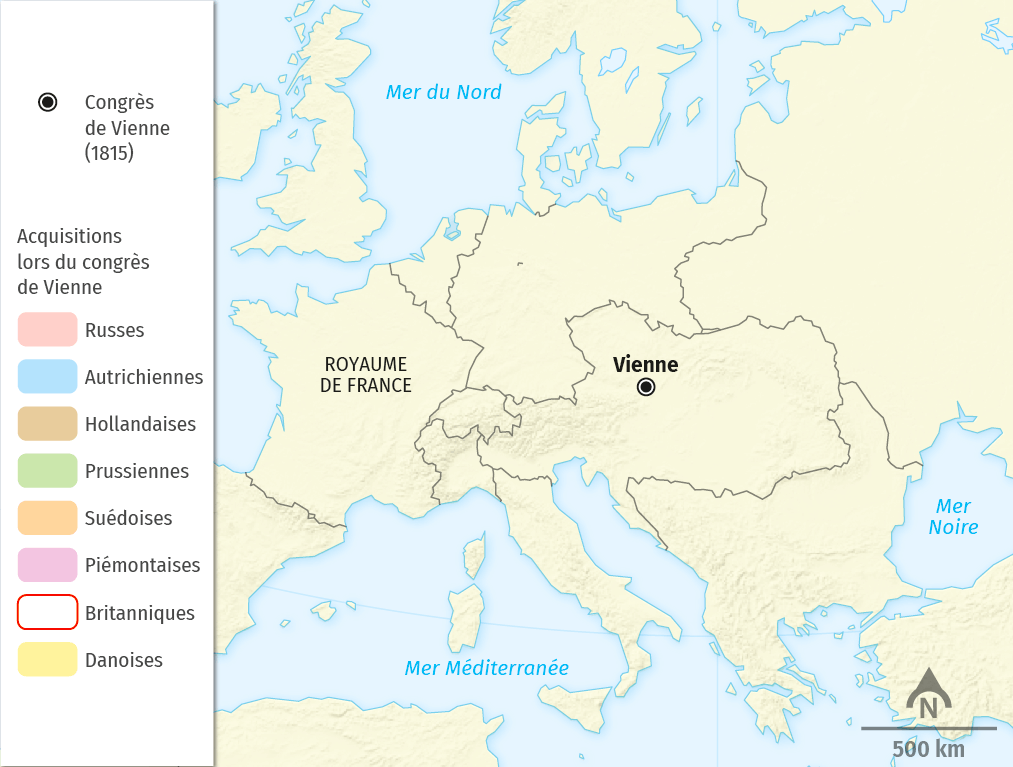 congrès de vienne carte