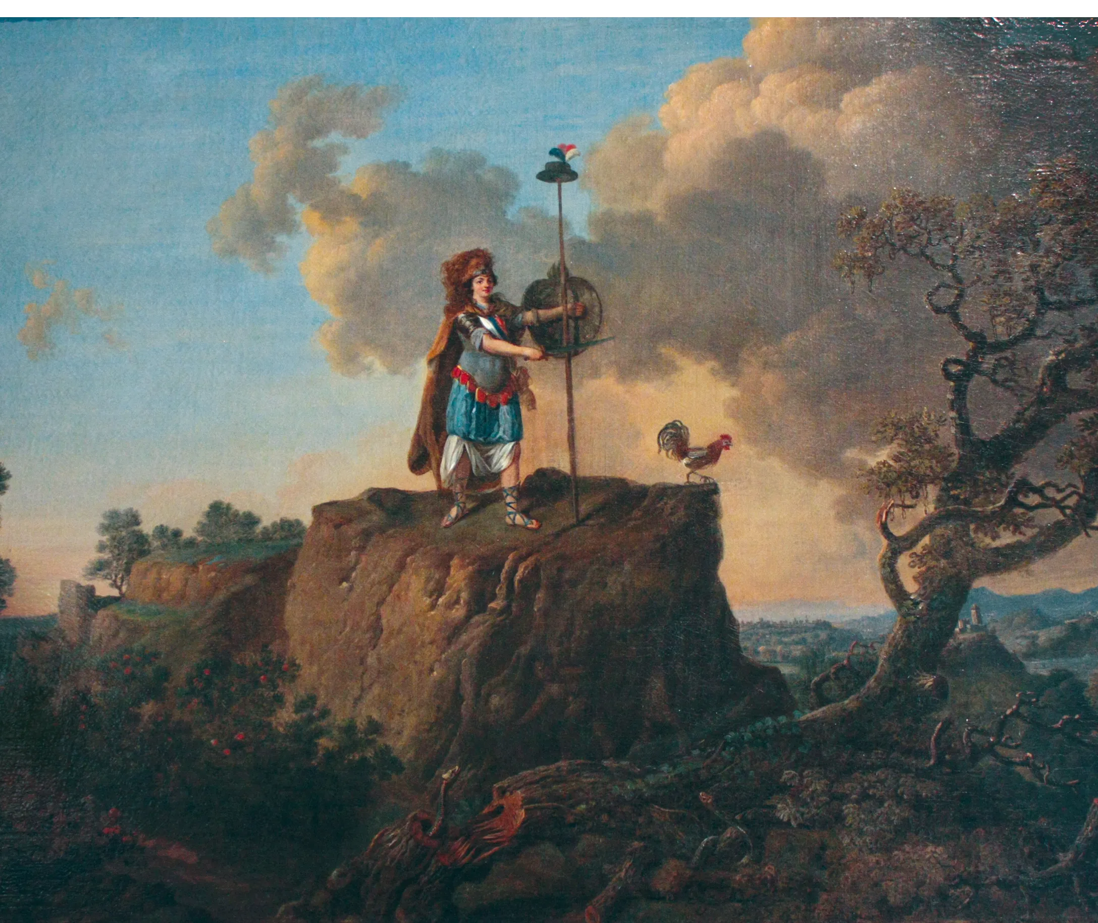 Colinart, Le Triomphe de la Liberté, v. 1790, huile sur toile, 89 × 123 cm, musée de la Révolution française, Vizille.