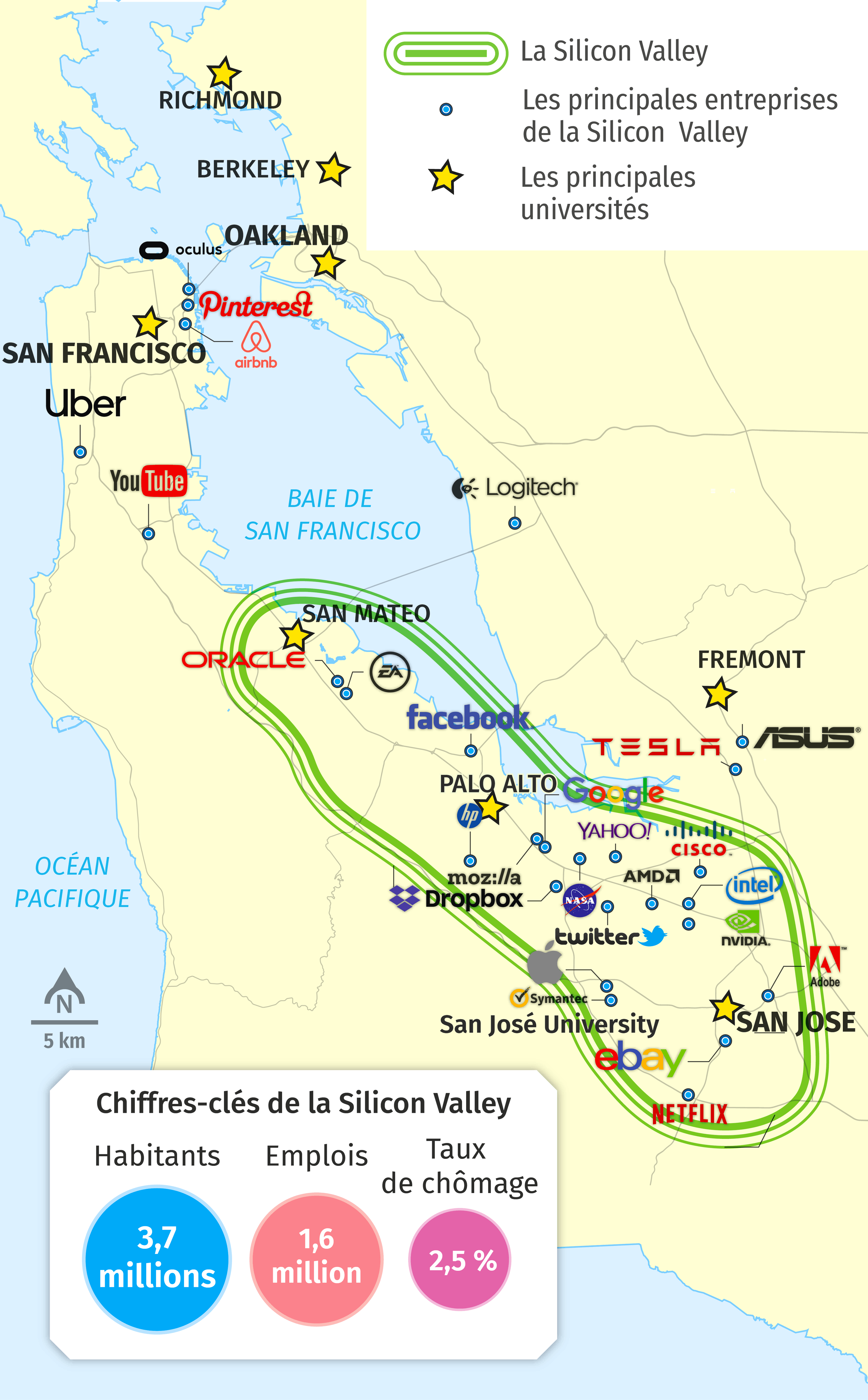 La Silicon Valley : un espace productif intégré de l’échelle locale à l ...