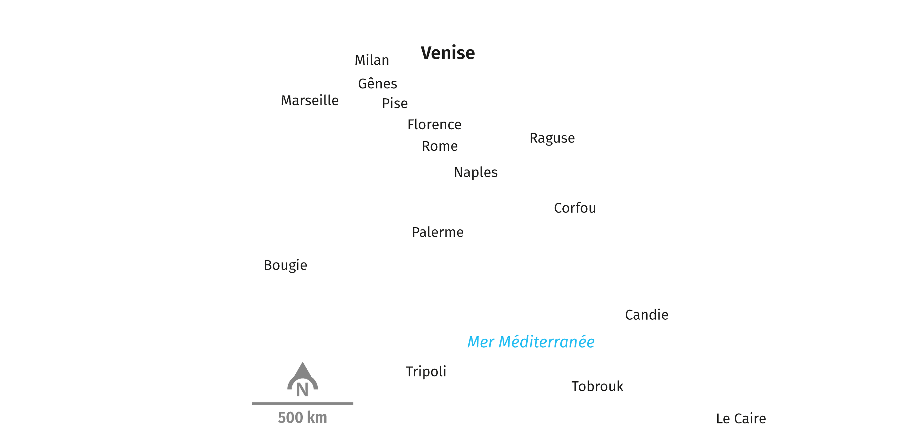Carte Mentale Venise Puissance Maritime Et Commerciale