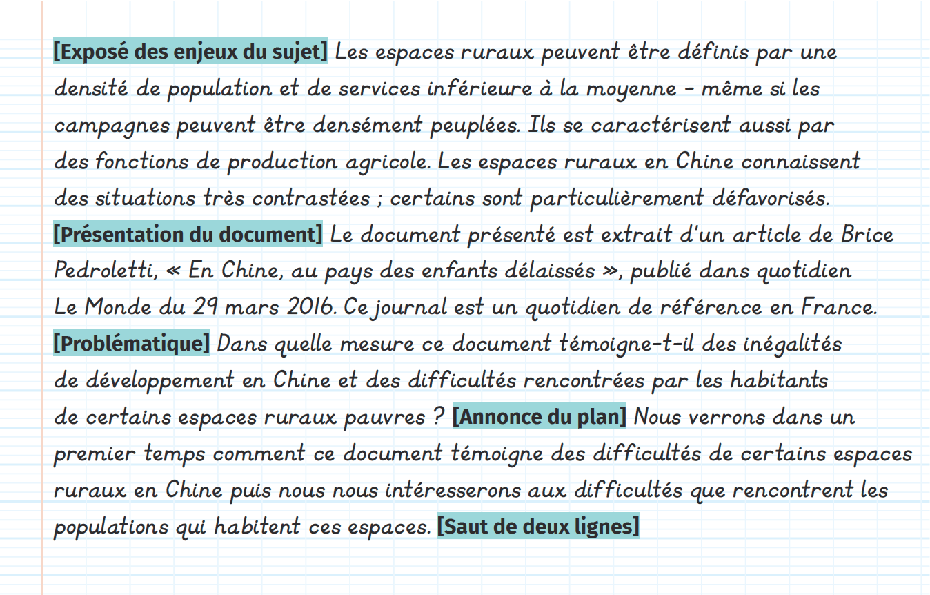 Rédiger un commentaire de document  Lelivrescolaire.fr