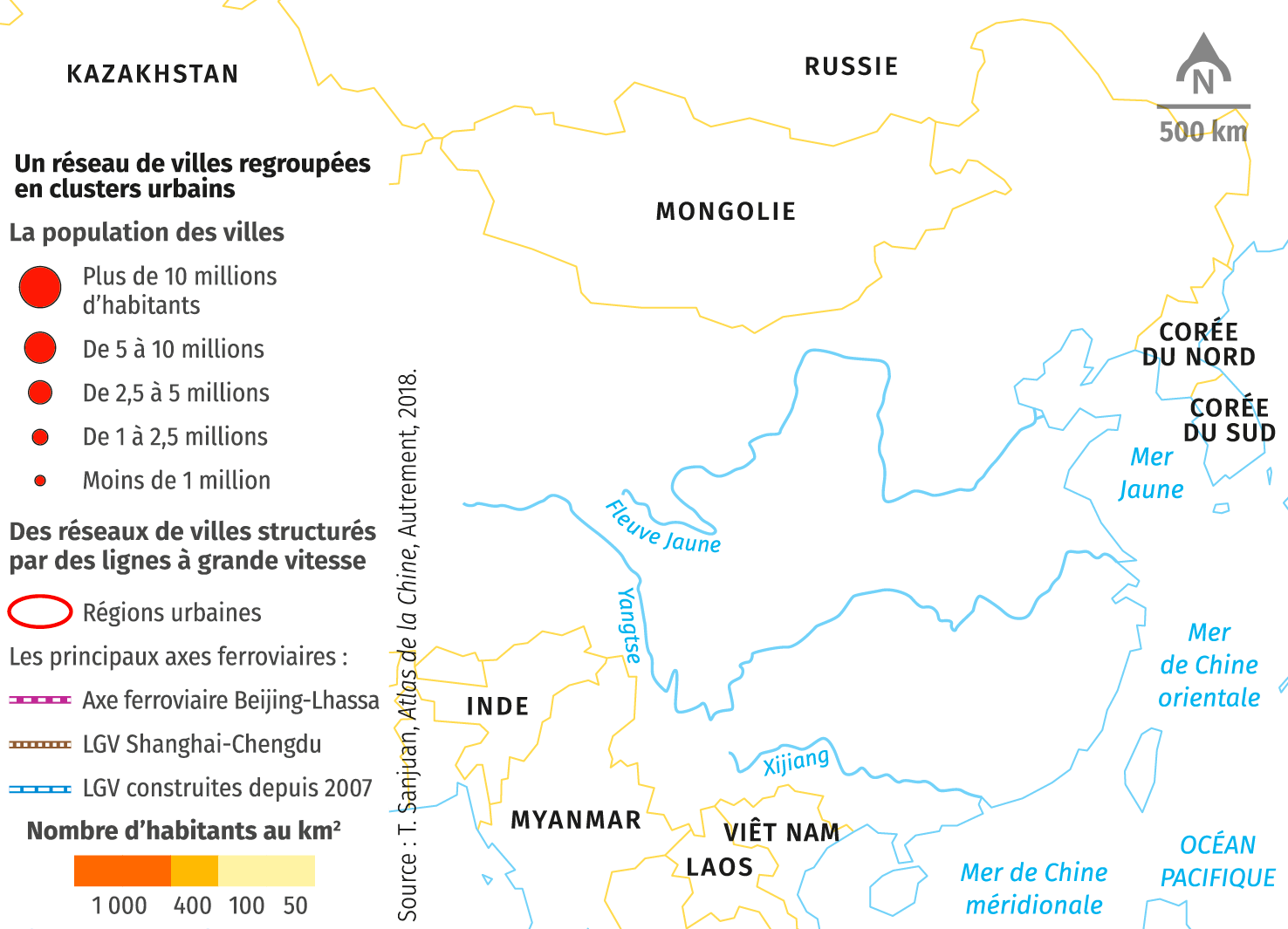 La Chine Des Recompositions Spatiales Multiples Lelivrescolaire Fr