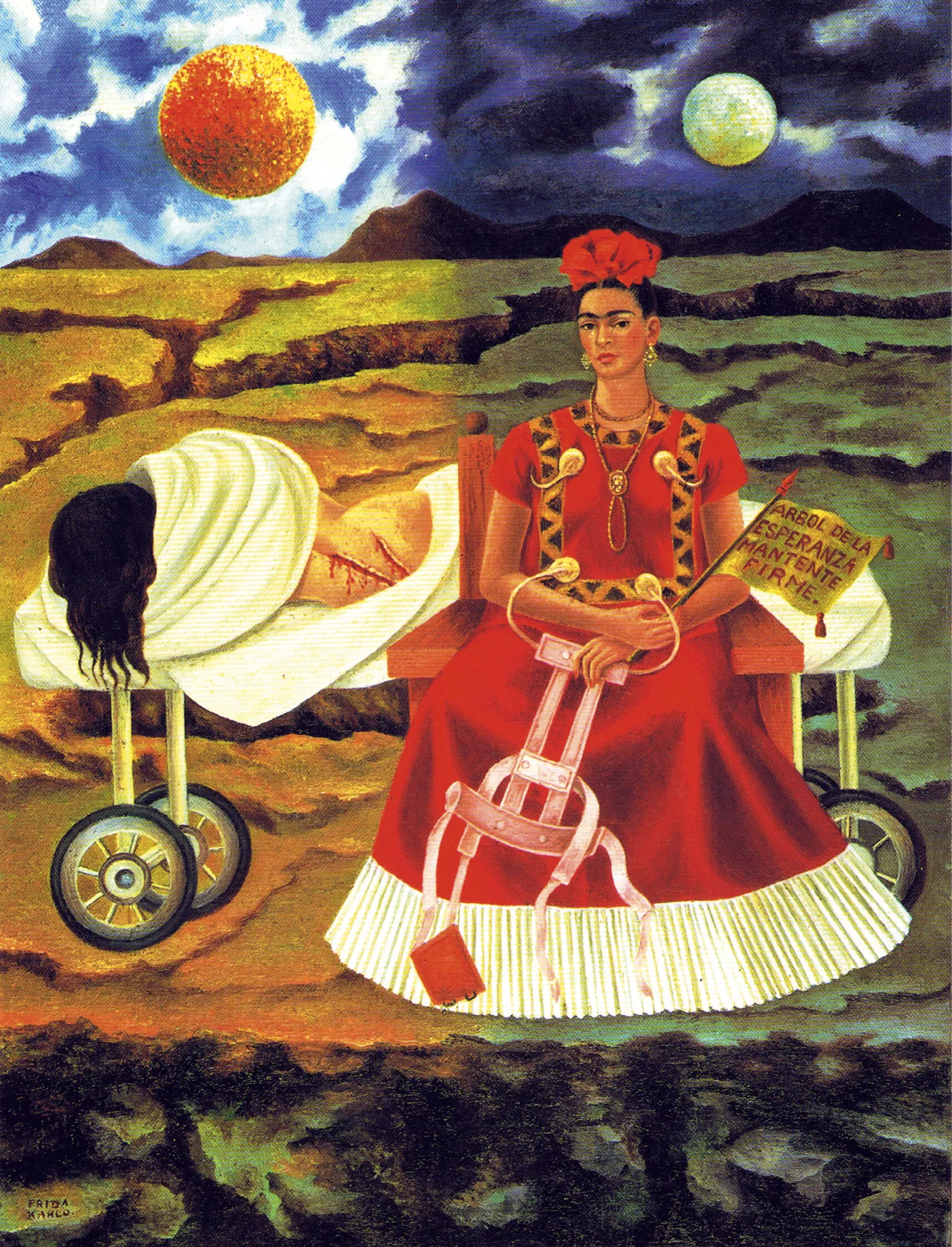 Frida Kahlo, Árbol de la esperanza, mantente firme, 1946.