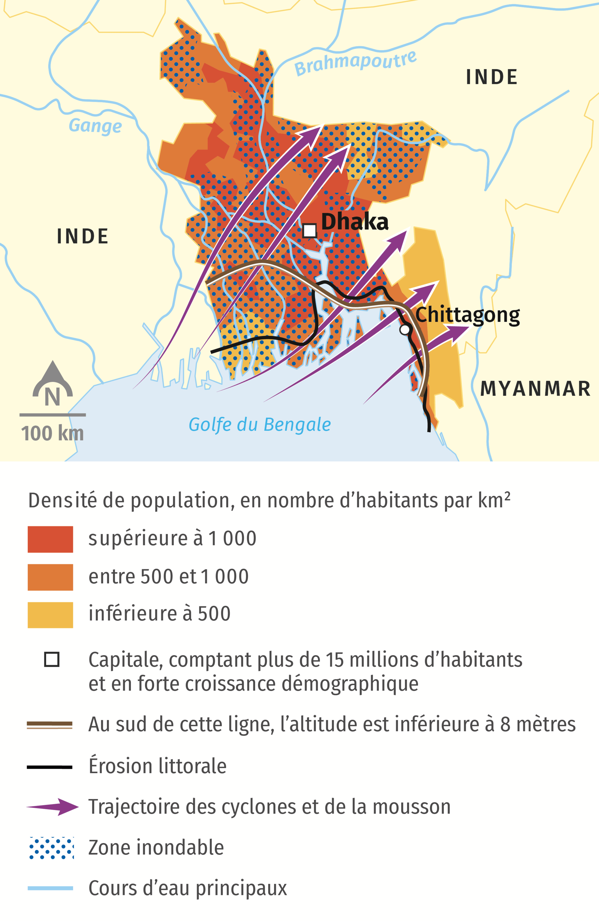 Le Changement Climatique Et Ses Effets Au Bangladesh Lelivrescolaire Fr